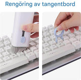 CleanMate – 7-i-1 Rengöringskit för Tangentbord & Hörlurar | Smart Vårdlösning för Dator & Teknikprylar