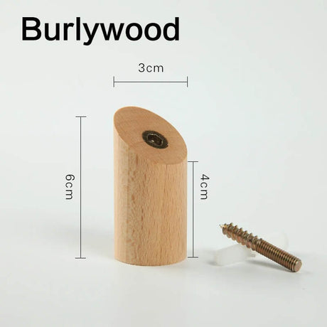 BarkHook – Väggmonterad Träkrok för Kläder, Nycklar & Accessoarer | Stilren Förvaring i Naturlig Design