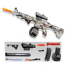 BlastForge – Fusil à billes M416 avec batterie 7,4 V et double chargeur | Pour les jeux de plein air dynamiques
