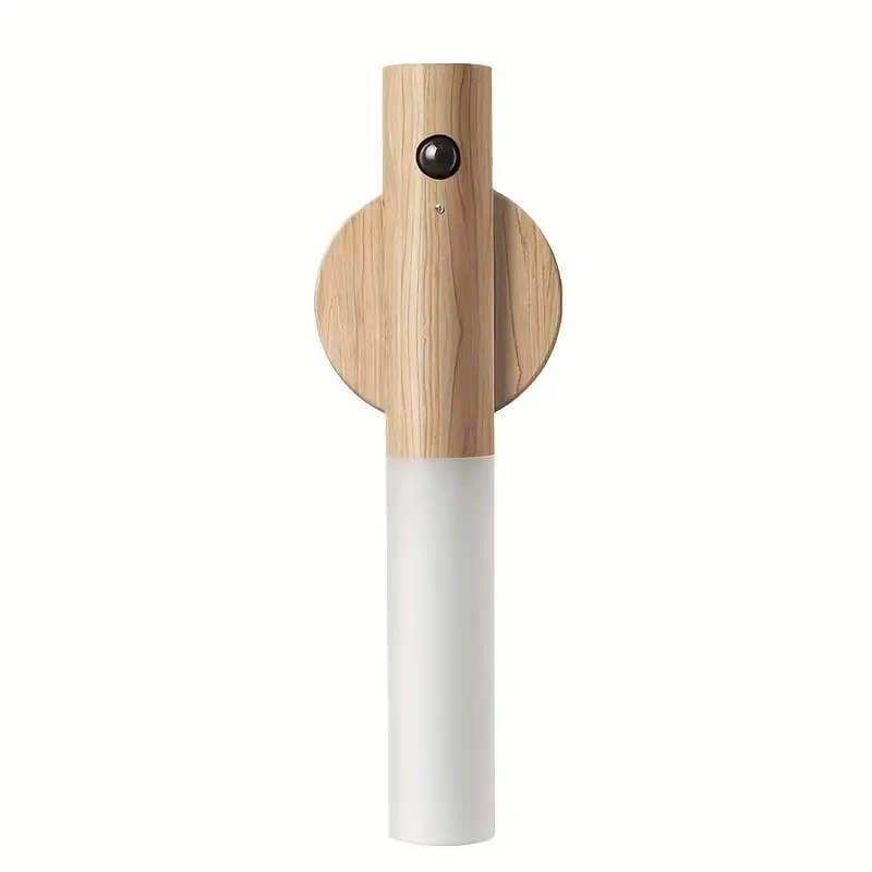 SensoRay – Trådlös LED-Nattlampa med Rörelsesensor | Elegant Trädesign och Uppladdningsbar