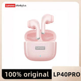Lenovo LP40 Pro – Trådlösa Bluetooth 5.1 Hörlurar | HiFi-ljud, Touchkontroll, Laddningsetui och Mikrofon