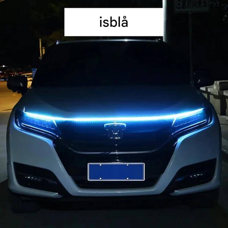 GlowTail - LED DRL Car Headliner | 150cm Sequential Light Strip with Water Resistant Design