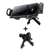 ChargeMount - Adjustable Smart Car Phone Holder with 15W Wireless Charging Pad for Foldable Screens