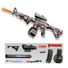 BlastForge – Fusil à billes M416 avec batterie 7,4 V et double chargeur | Pour les jeux de plein air dynamiques