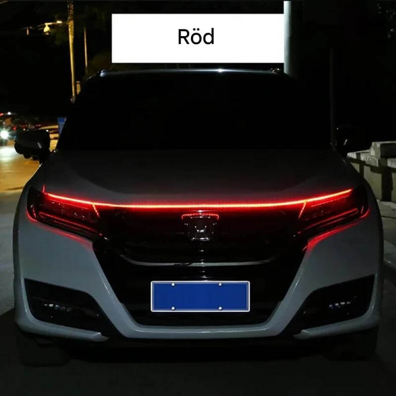 GlowTail - LED DRL Car Headliner | 150cm Sequential Light Strip with Water Resistant Design