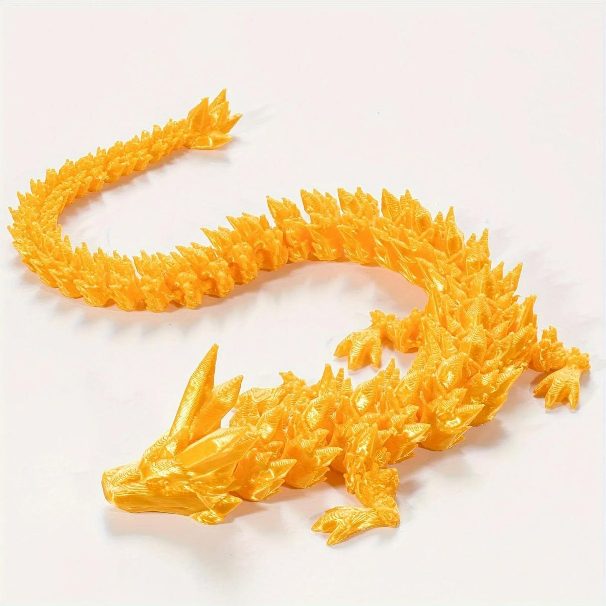 DrakeMorph - Rörlig 3D-printad Drakmodell för Dekor och Fantasi