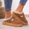 Wintessa - Women's Warm Lined Winter Slippers with Elegant Retro Look and Soft Comfort