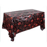Halloween Tablecloth with Pumpkin and Spider Web - Plastic Tablecloth for Party Tables and Home Decor 220x130 cm
