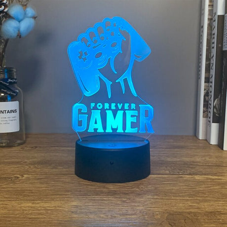 3D LED Lampa Gamer