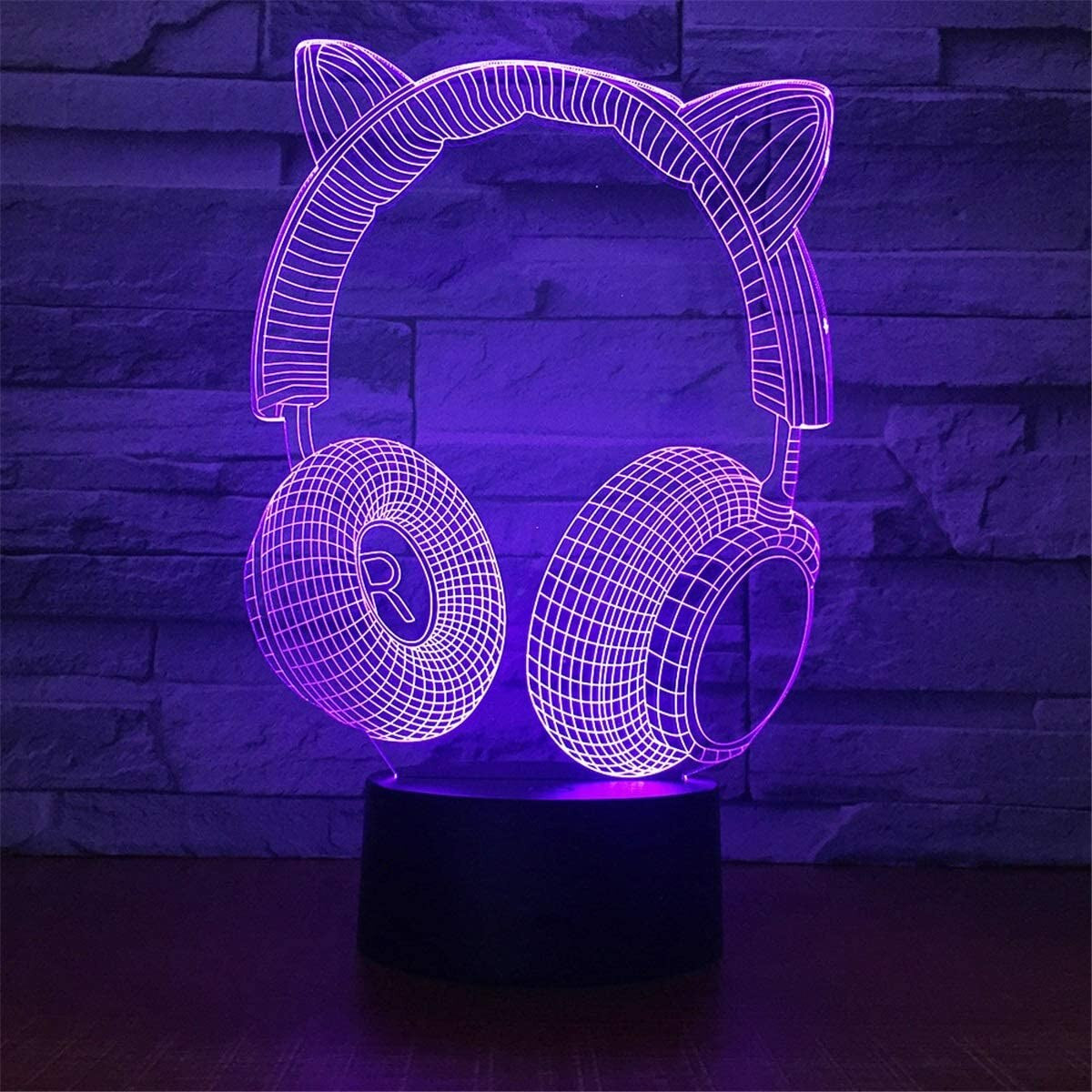 3D LED Lampa Gamer