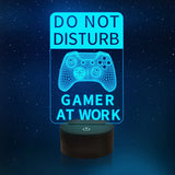 3D LED Lampa Gamer