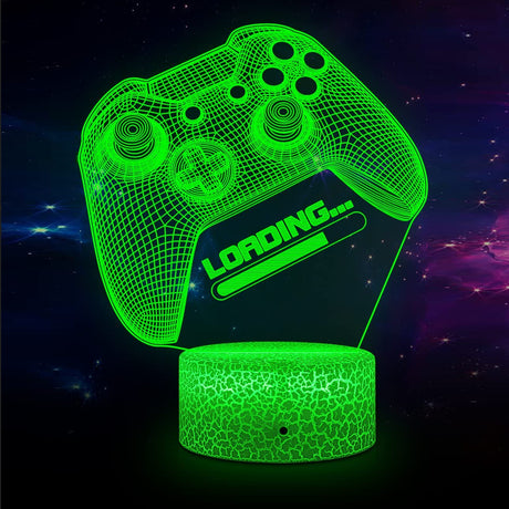 3D LED Lampa Gamer