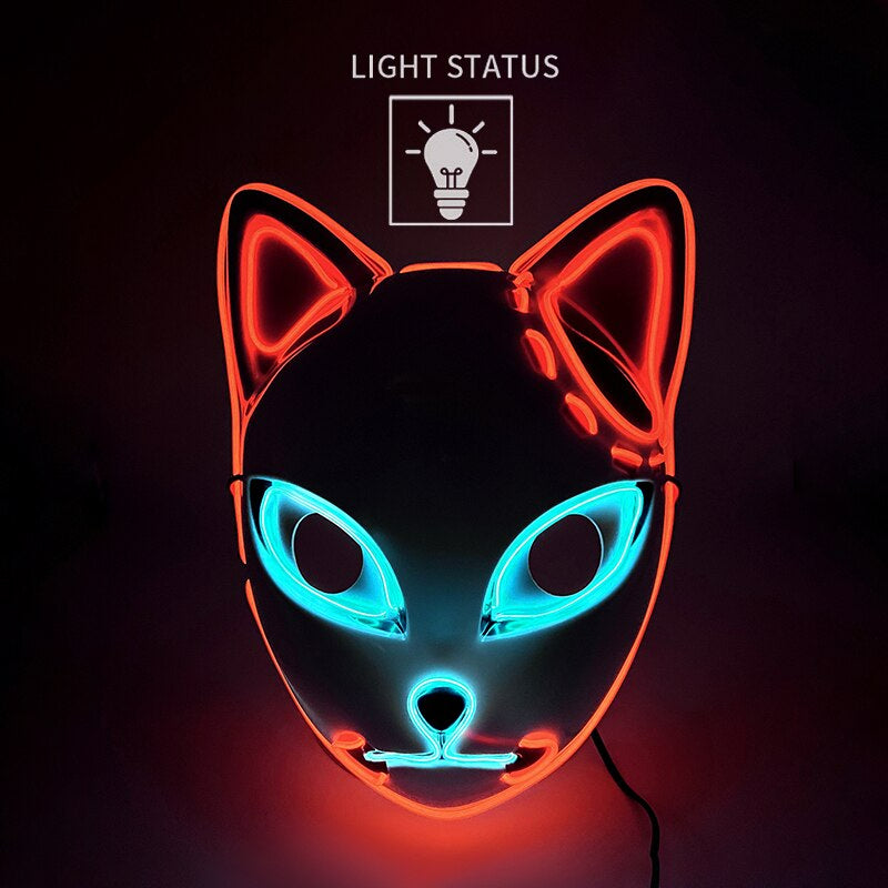 Demon Slayer LED-Mask