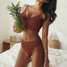 Ribbed Underwear Set
